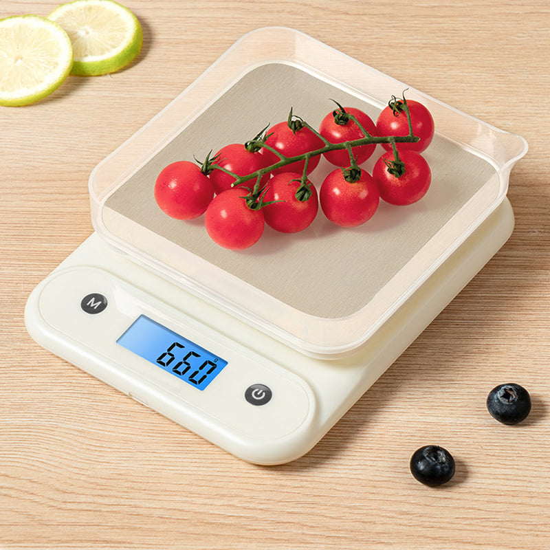 📏 Digitális konyhai mérleg Tare funkcióval – Tökéletes mérlegelés 1 kattintással