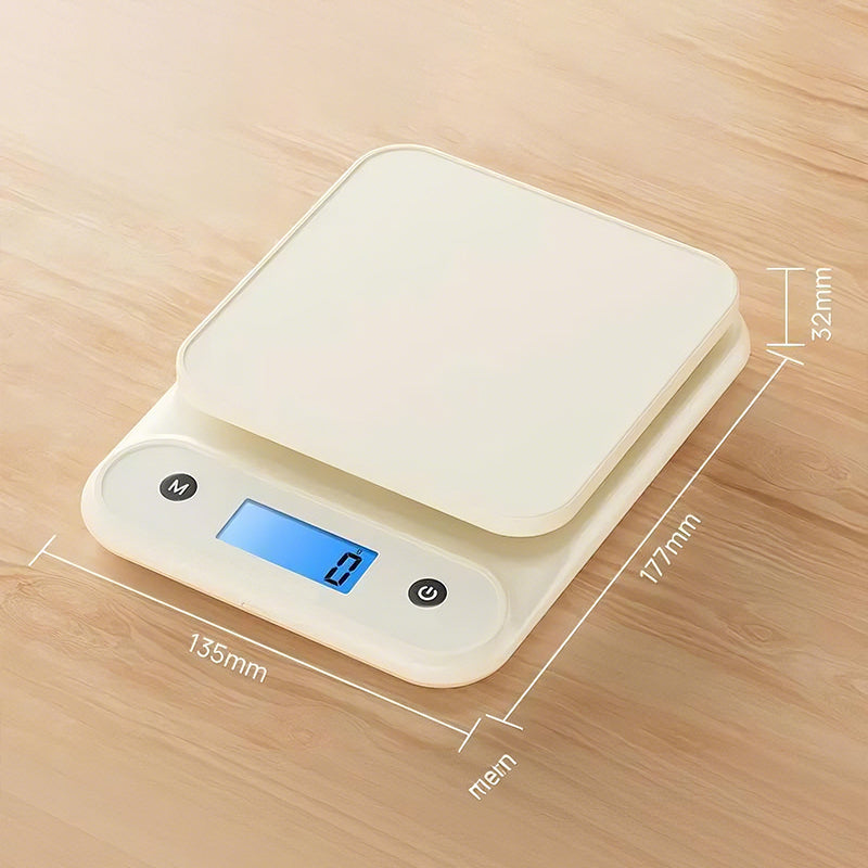 📏 Digitális konyhai mérleg Tare funkcióval – Tökéletes mérlegelés 1 kattintással
