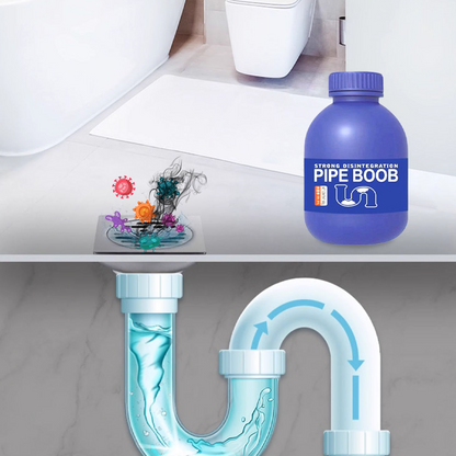 💪🌀 Erőteljes csőszagtalanító és lefolyótisztító szer 🚽🌿