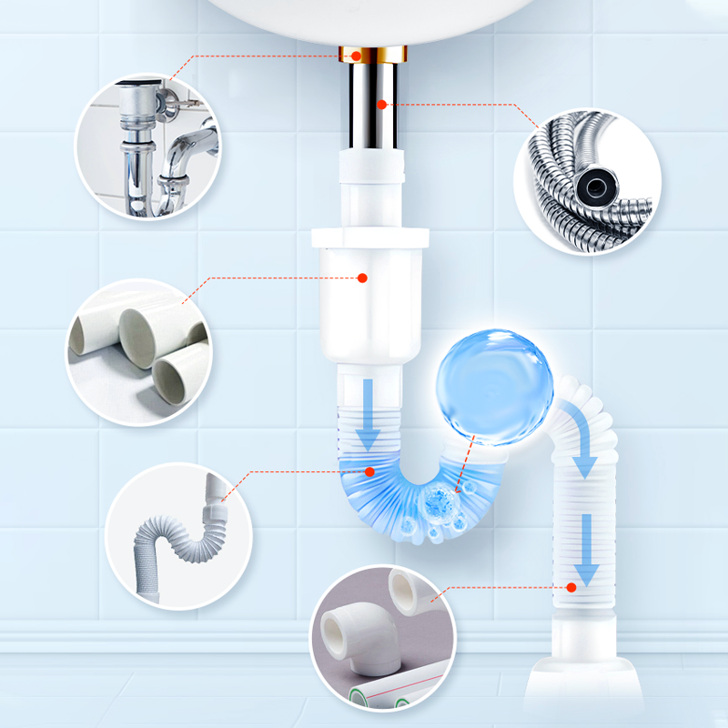 💪🌀 Erőteljes csőszagtalanító és lefolyótisztító szer 🚽🌿